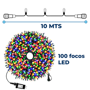 Luci di Natale RGB Multicolore Impermeabili IP65 in Materiale Plastico - Product Image 4