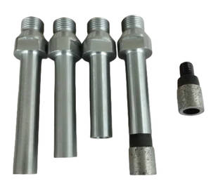 Foret diamanté progressif 20x20mm ou 20x25mm <span class=keywords><strong>avec</strong></span> filetage M10/M12 pour machines à découper les éviers en granit et quartz - Product Image 6