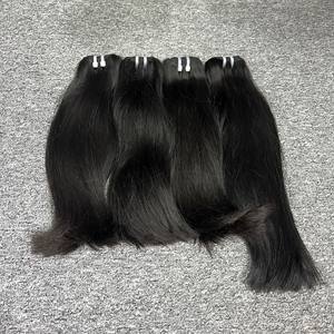 ผมต่อจากผมมนุษย์แบบตรงผมต่อแบบตรงสำหรับต่อทำจาก100% เวียดนามมีหลายสีและพื้นผิว - Product Image 3