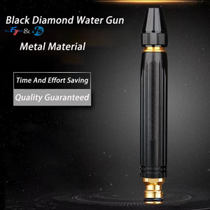 Pistolet à <span class=keywords><strong>eau</strong></span> Black Diamond pour lavage de voiture, buse haute pression, nouvelle buse de pulvérisation haute pression en métal - Product Image 6