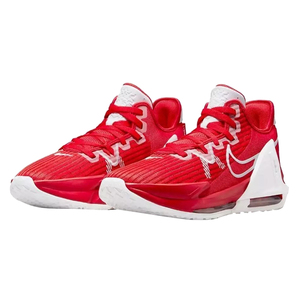 Scarpe da uomo Nike Lebron Witness Vi Tb Colore: Rosso università/Bianco 100% autentiche - Product Image 2