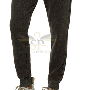 กางเกงซับเหงื่อของผู้ชายซักได้แบบกรดกางเกงซับเหงื่อผ้าลำลองใส่สบายปรับแต่งโลโก้ได้ตามต้องการ - Product Image 4