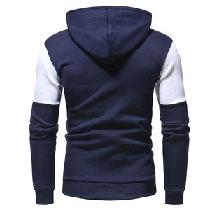 Sudadera con capucha de alta calidad para hombre, con logo personalizado, bolsillo canguro y paneles de algodón. - Product Image 3