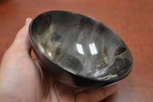 Cuenco de cuerno de búfalo de una sola pieza para vajilla de mesa, accesorios de cocina, cuenco de cuerno de búfalo 100% para gran oferta - Product Image 5