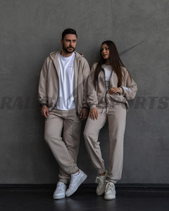 Conjunto Deportivo Unisex 2026 de Primera Calidad, Personalizado, Ecológico, Estilo Hip Hop, 100% Algodón, Conjuntos para Correr, Conjuntos Deportivos con Capucha Estampados para Verano - Product Image 2