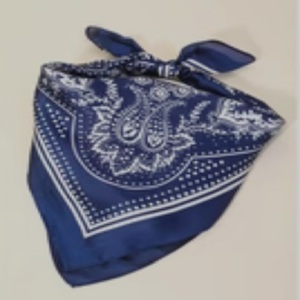 Pañuelos Cuadrados Personalizados con Logotipo, Impresión Digital a Color, Pañuelo para la Cabeza, para Exteriores, Buena Calidad, Precio Bajo, Hechos a Mano, Moda para las Cuatro Estaciones - Product Image 2