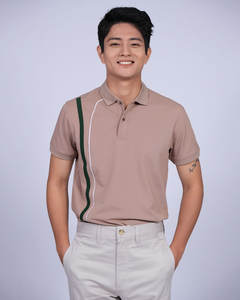 Coupe confortable hommes Polos classique Polo col 95% Polyester 5% Spandex polos haute qualité équipe uniformes vêtements de Golf - Product Image 5