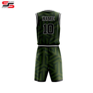 Uniformes de baloncesto personalizados de poliéster para hombre, conjuntos de uniformes de equipo de baloncesto en blanco rojo Reversible sublimado - Product Image 2