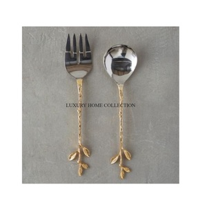Couverts en métal modernes pour les repas de tous les jours avec un design élégant et pratique en acier inoxydable durable - Product Image 2