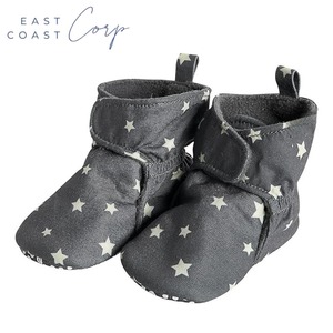 Baby Autumn/Winter <b>Fleece</b> Lined Wrap Fasten Non-Skid Soft <b>Slipper</b> Booties Breathable Western Style Ankle Height <b>Sock</b> Closure - Product Image 1