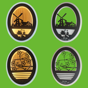 BD-002 <b>Modern</b> Contemporary Minimalist Oval <b>Wall</b> Lamp Copper Body LED <b>Wall</b> <b>Light</b> Warm White CCT for Living Room <b>Indoor</b> Use - Product Image 3