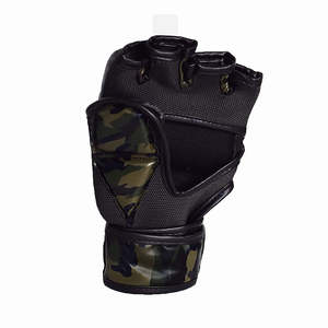 Entrenamiento de artes marciales Diseño personalizado Guante de entrenamiento MMA de alta calidad Camuflaje Cuero Boxeo Guantes MMA más vendidos - Product Image 3