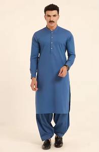 Shalwar Kameez pour hommes, vêtements traditionnels modestes, confection haut de gamme en tissu de coton pour un usage quotidien, vente en gros, exportation - Product Image 6