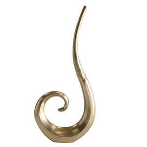 Vases à fleurs en trompette dorée pour la décoration de la maison, vente chaude, pour les centres de table de mariage - Product Image 1