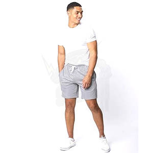 <b>Men's</b> Cotton 9" French Terry Casual <b>Lounge</b> Sweat <b>Shorts</b> Pockets Gym Activewear for Relaxation Sports Wear - Product Image 5