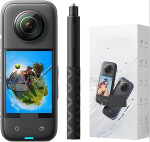 Protector de Lente para Cámara Insta 360 X3 / Película Protectora de Pantalla de Vidrio Templado Curvo 3D para Cámara Insta360 ONE X3 - Product Image 4