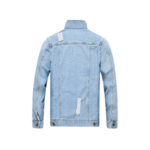 Chaquetas de mezclilla asequibles para hombres a la venta a granel, prendas de vestir exteriores de algodón duraderas, ideales para minoristas de moda o suministro de uniformes de trabajo - Product Image 2