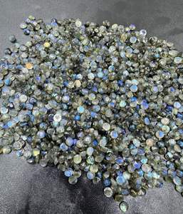 Haute qualité naturel bleu Flashy Labradorite à facettes forme ronde pierres précieuses en vrac 6mm-10mm pour la fabrication de bijoux en gros gemmes - Product Image 2