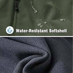 Veste décontractée unisexe grande taille personnalisée en gros Veste softshell à capuche pour hommes pour sports de plein air coupe-vent et imperméable - Product Image 3