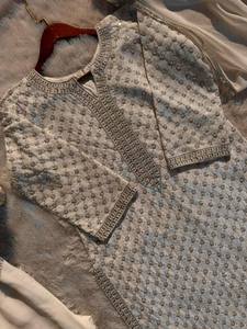 Ensemble Kurta de créateur pour femmes vêtements indiens pakistanais toutes saisons vêtements de fête en fausse Georgette broderie travail - Product Image 2