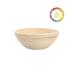 Cuenco de ratán de Vietnam, cesta hecha a mano de Material Natural respetuoso con el medio ambiente para exportar productos decorativos de comedor de cocina - Product Image 2