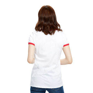 เสื้อยืดผ้าฝ้ายเนื้อนุ่มระบายอากาศได้ดีเสื้อยืดคอกลมน้ำหนักเบาออกแบบโลโก้ได้ตามต้องการ - Product Image 6