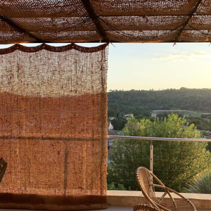 Filet d'ombrage en fibre de coco écologique, forme personnalisée, voile d'ombrage en fibre de coco naturelle tissée, fabriqué au Vietnam - Product Image 5