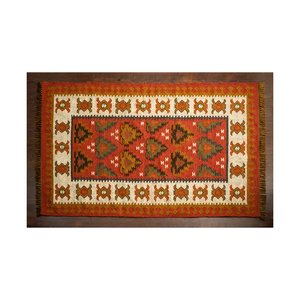 Alfombra tejida a mano Heritage Weaves Kilim que revela diseños exquisitos a precios de fábrica elevando la autenticidad en su espacio - Product Image 1