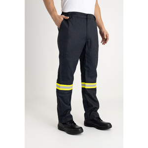 EN ISO 11612 D3 E3 Certificado Protector FR Chaqueta Pantalones Conjunto Cinta reflectante Ropa de seguridad para protección contra salpicaduras de metal fundido - Product Image 5
