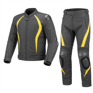 Combinaison de moto robuste pour la course, vêtements de moto durables, équipement d'extérieur, conception personnalisée, imperméable, coupe-vent, polyester/nylon pour adultes - Product Image 1