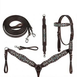 Cabestro Profesional Estilo Inglés de Alta Resistencia para Salto y Uso Diario en Establos - Product Image 1