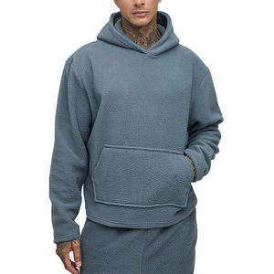 Sudaderas con Capucha de Forro Polar para Hombre, 100% Algodón, Invierno, Personalizadas al por Mayor, Ecológicas y Transpirables - Product Image 1