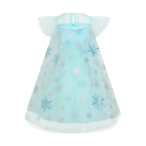 <span class=keywords><strong>Vestido</strong></span> de <span class=keywords><strong>Princesa</strong></span> de Hielo para Niñas, Certificado por ASTM, Muestras de 7 a 14 Días, Venta al por Mayor, Tul <span class=keywords><strong>Azul</strong></span> Claro con Copos de Nieve para Eventos de Cosplay en la UE - Product Image 6