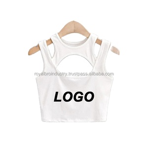 2025เสื้อแขนกุด2ชิ้นแบบลำลองเซ็กซี่ของผู้หญิงสำหรับฤดูร้อนพร้อมกระดุมลูกไม้ & ผ้าฝ้าย100% พู่ - Product Image 4