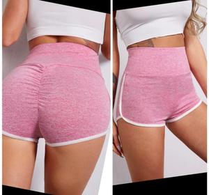 Shorts de sport d'été taille haute pour femmes pantalons élastiques décontractés en coton respirant ceinture réglable shorts pour femmes - Product Image 3