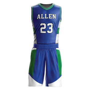 Dernier lot de basket-ball personnalisé Maillot de basket-ball réversible imprimé par sublimation Dernier design uniforme Vente en gros - Product Image 1