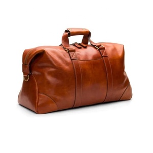 Sac polochon fait à la main de haute qualité Rivet élégant à fermeture éclair à pression à la mode Portable-Top dispose de deux bretelles-Direct Indian - Product Image 2