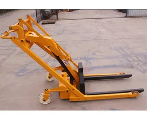 500Kg Self Load Unload Lift Electric Stacker Lift Electric Pallet Stacker Forklift