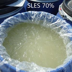 70% de lauryl éther sulfate de sodium (SLES) Cas 68585-34-2 170KG/tambour - Product Image 1