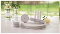 Filtre de douche à vitamines détachable Ionpolis, LED sensible à la température de l'eau, installé, 7 étapes, K-beauty
