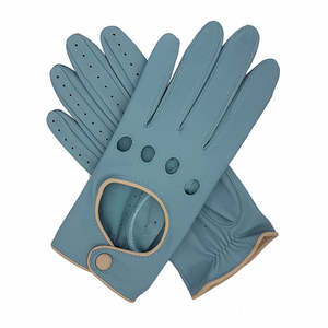 Guantes de conducción de cuero suave, transpirables, antideslizantes, cómodos, ligeros, elegantes, al aire libre para ciclismo, carreras y accesorios para coche - Product Image 6
