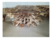 Table console en bois massif de teck, design unique, moderne et luxueux, pour extérieur, salle à manger, cuisine, 160 cm