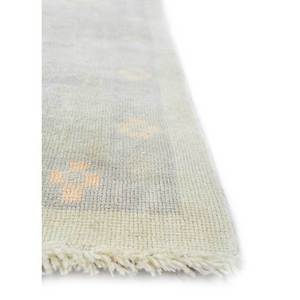 Tapis en laine noué à la main Aalam, gris et noir, technique de tissage plat, pour salon, tapis en jute pour couloir - Pae-788 - Product Image 4