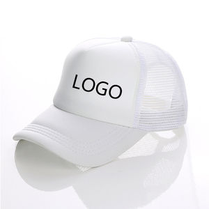 Gorras de espuma de camionero de 5 paneles verdes de alta calidad al por mayor gorro de camionero de espuma con logotipo bordado personalizado gorra de malla - Product Image 5