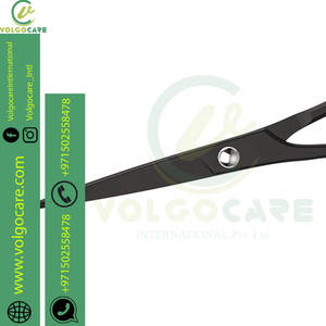 Ciseaux de coupe de cheveux de barbier de qualité professionnelle poignée en acier inoxydable de qualité salon pointe de lame tranchante Style Unique - Product Image 6