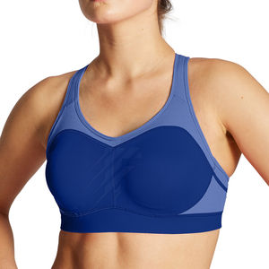 Vente en gros de haut d'entraînement personnalisé de haute qualité pour femmes col montant soutien-gorge de sport dos nu pour la gym - Product Image 6