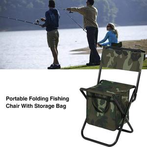 Silla Plegable Portátil de Acero Aleado para Camping con Bolsa de Almacenamiento para Pesca, Senderismo, Picnic y Actividades al Aire Libre - Product Image 2