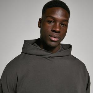 Acid Wash Hoodie Impreso Oem Pullover Cotton Stone Vintage Oversized Crop Acid Wash Hoodie para hombres Logotipo de marca personalizado - Product Image 6