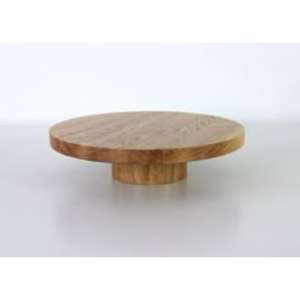 Superbe support à gâteau en bois avec finition brillante pour les présentations de desserts minimalistes modernes lors des mariages, des anniversaires et des fêtes de thé - Product Image 5