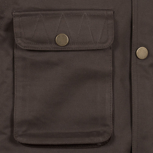 2025 personnalisé de haute qualité broderie moto gilet en cuir pour hommes motard mode porter avec 5 dimensions poche vêtements extérieurs - Product Image 3